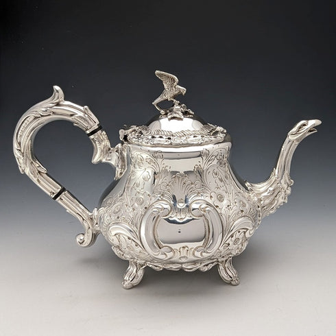 英國復古鍍銀茶/咖啡套裝 James Dixon & Sons